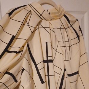 ◇◇Geometric Patterned Blouse◇◇